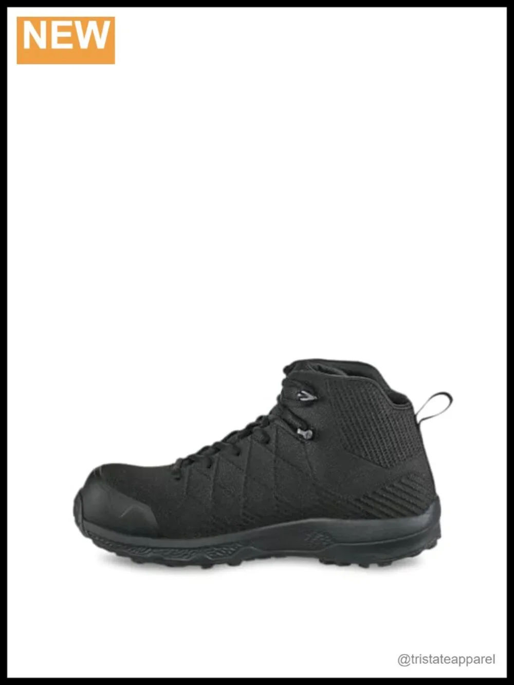 Women's Non-Metallic Toe Safety Work Boot Slip Resistant EH
